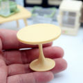 Dollhouse DIY Mini Round Table Micro Scene Model Bedroom Family Toys Doll Gift SEVICH. 