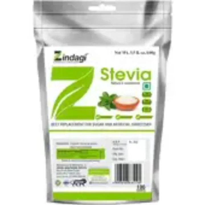 Zindagi Stevia Powder Sachets - Pure Stevia White Powder - Sugar Free Sweetener,200gm