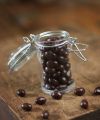 3 oz Small 6 pieces Glass Jars With Airtight Lids, Glass Spice Jars - Leak Proof Rubber Gasket and Hinged Lid for Home and Kitchen, Small Glass Containers with Lids for Party Favors (12 Pack). 
