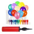 Heavy Duty Plastic Balloon Air Pump (Multi-color) For Birthdays, Celebration and Parties Decoration. 