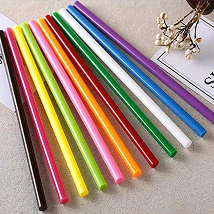 Pack of 1000 - Big Glue Gun Color Sticks / 11mm Glue Stick / Imported Glue Stick / Original Branded Color Glue Stick Art # SS-BGCS01 (1000 Stick)