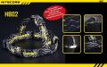 【ETOP】New Nitecore HB02 Flashlight Headband Elastic Anti-slip Nylon Strap Black Head Belt With 3 Adjustable Torch positioning loop. 