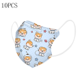 10PCS Kawaii N95 Dust Face Mask for Kids Cartoon Kn95 Masks N95 Respirator Baby 4 Layer Fabric Reusable Children Mouth Mask. 