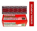 Toshiba Red General Purpose cell 1.5 Volt | Original Toshiba cell battery for Toys & Games Aa Pencil cell - Remote cell Aaa battery for Camera Accessories AA cells AAA cells. 