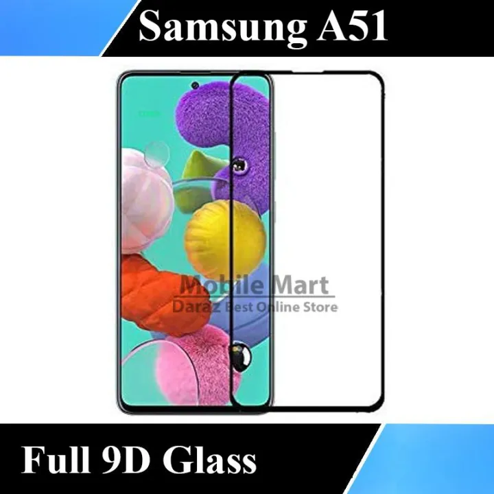 Samsung%20A51%20Full%20Black%209D/5D/10D/11D/6D%20Tempered%20Glass%20Screen%20Protector%20Edge%20to%20Edge%20Full%20Glue%20Premium%20Quality%20Glass%20For%20Galaxy%20A51%20-%20Image%203