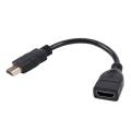 fire stick-2 x extension male to female Hdmi-compatible cable-black. 