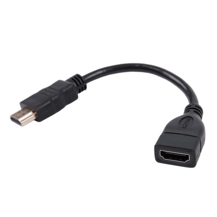 fire stick-2 x extension male to female Hdmi-compatible cable-black