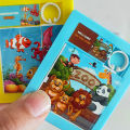 3Pcs Slide Pattern Puzzle Hand-eye Coordination Burrs-free Accessory Brain Teaser Slide Puzzle for Children. 
