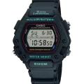 CASIO DIGITAL WATCH WITH BLACK RUBBER STRAP MEN'S WATCH - DW-290-1VS. 