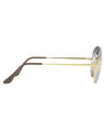 Ray-Ban Gradient Aviator Metal Gold Frame Blue/Grey Gradient Lenses-RB3689-001GF-55. 