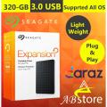Seagate Expansion 320GB Portable Hard Drive 320 Gb External Hard Drive For Pc Laptop Ps3 Ps4 External Hard Disk. 
