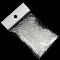 300PCS/Lot Flexibility High Quality Transparent Rubber Band Elastic Bands Rubber Hair Band Ring Women Girls Hair Tie Rope. 