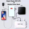WiFi Router UPS Power Bank 12V - 1A 1.5A - 6 to 8 Hours Backup for TP-Link, Tenda, PTCL Routers UPS | Routers Power Bank | Mini Router UPS | Fiber Base Routers. 