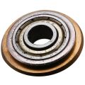 6X Titanium Coated Carbonized Tile Cutter Exchange 22 x 6 x 6 mm Brass Tone. 