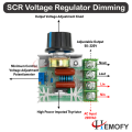 2000 Watt 2000W SCR AC 220V Automatic Dimmer Speed Controller for generator bypass kit Voltage Regulator βoard by Hemofy. 