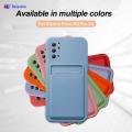 Relaxtoo For Xiaomi Poco M3 Pro 5G Case Wallet Card Slot Soft Silicone Back Cover For PocoM3 Pro Poco M3Pro PocoM3Pro Camera Shockproof Anti-Drop Multi-Color Optional. 