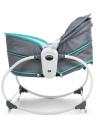 Mastela 5 in 1 Rocker, Bouncer Chair with Removable Bassinet 6037 (Gray). 