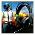 Gaming Headphone / Headset / RGB Lighting / Thunder V5000 / Super Bass / Beats / Stereo / Dual 3.5mm Plug Interface with Microphone / HD Music / Smart / Fancy / Stylish / Mobile / Laptop / Desktop / PC. 
