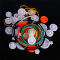 84Pcs Transmission Belt Pulley Rubber Band Combination Set Stretchable Engine Drive Round Belt. 