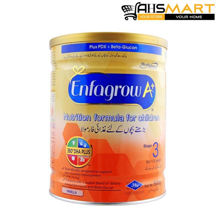 EnfagrowA+ Stage 3 Baby Formula Milk Powder 1 to 3 Years 800 gm