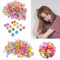 40pcs Hair Braids Plastic Beads Headwear Girls Colorful Small Ornament Clips Hair Calw Clips For Women Hair Accessories. 