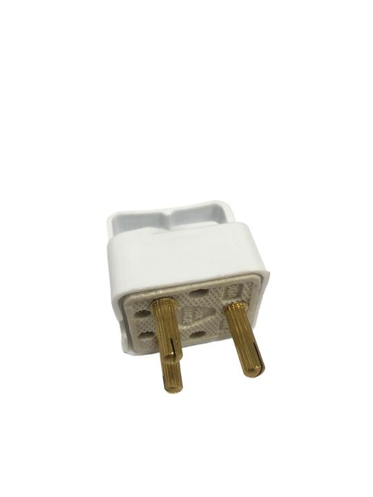 30A 3 Pin Male Power Plug Top (Shoe) Porcelain Base