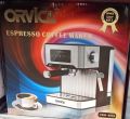 Orvica / Lexical Espresso Coffee Maker Machine for Home Office Restaurant Cafe Automatic Digital Display and setting Steam Milk Froth Multi Espresso Coffee Maker 1.6 L. 