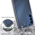 Motorola Moto G31 / G41 Back Cover 2mm Transparent Soft Clear Silicon Crystal Ultra Thin Protective Case. 