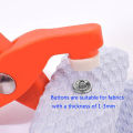 Tich Button Machine with Metal Snaps Buttons Metal Buttons For Kids clothes, Plier tool for shoes, bibs, Press Studs Kit, Sewing Tool. 