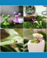 Cute Cartoon Snail Miniature Decor Fairy Garden. 