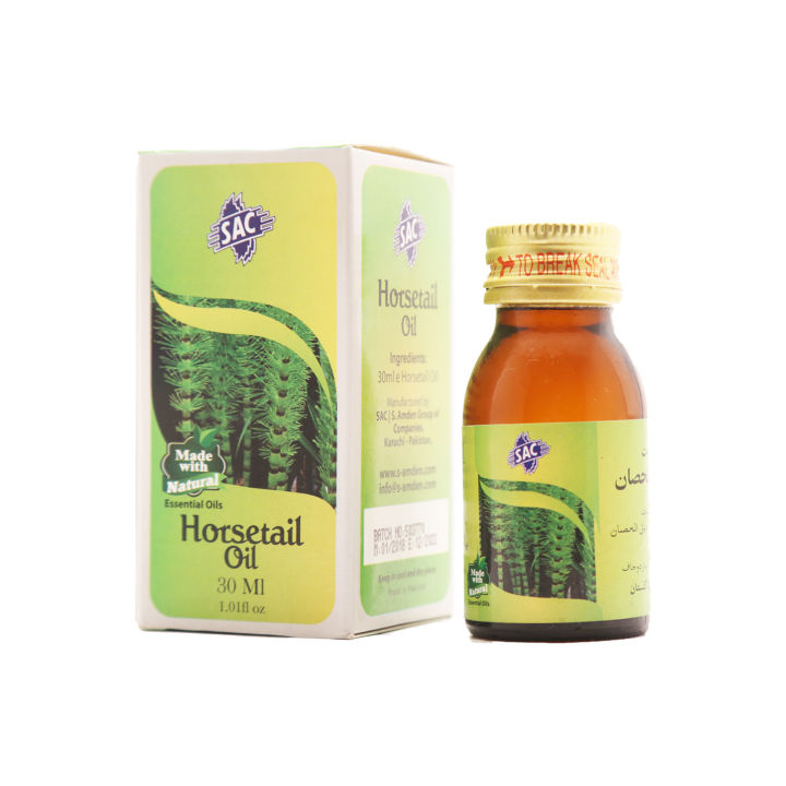 Horsetail Oil - 30ml - for skin and hair - Horse tail - SAC