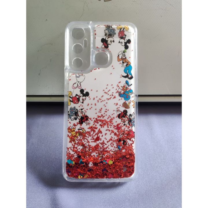 For%20Infinix%20Hot%2011%20Back%20Cover%20Water%20Glitter%20Shiny%20Soft%20Silicon%20with%20free%20pop%20socket%20Case%20for%20Girls%20-%20Image%204