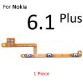 Mute Switch Power Key For Nokia 7 6.1 Plus 8 8.1 7.1 7.2 6.2 6 2017 2018 ON OFF Volume Button Control Flex Cable Repair Parts. 