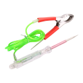 Automotive LED Circuit Tester 6-24V Test Light with Dual Probes 47 Inch Antifreeze Wire Alligator Clip for Testing. 