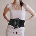 Stretch Waist Belt Fashion Women Dress Waist Belt for Halloween Skirt Female Black. 