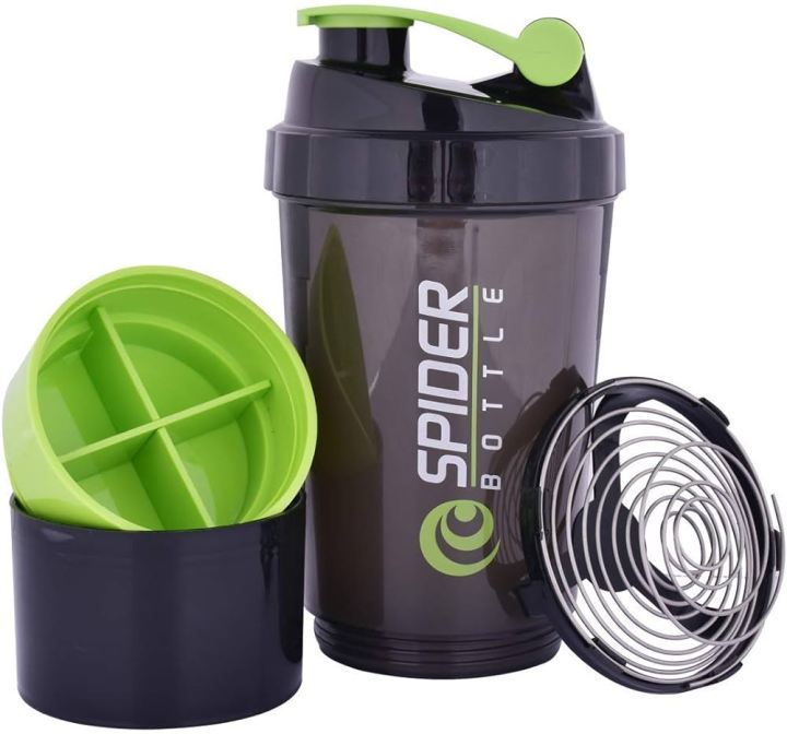 Sport%20Protein%20Shaker%20Gym%20Water%20Bottle%20with%203%20Layer%20Storage%20Compartments%20-%205ooML%20-%20Image%203