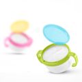 Kids Snack Cup Baby Anti-spill Bowl Spill-proof Baby Double-handle Snack Container Biscuits Bowl Toddler Feeding Bowl. 
