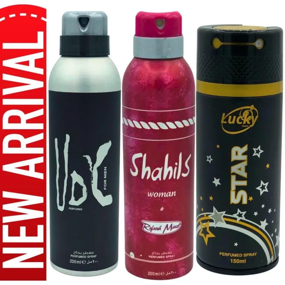 Perfumed Body Spray Pack of Big Bottle Long Lasting New