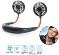 Wearable Shoulder Fan - Fans 3 Speed Adjustable Rechargeable Hands-free Cooling Wearable Portable Sports Mini Neck Fan Hands Free Sport Hanging Neck Fann. 
