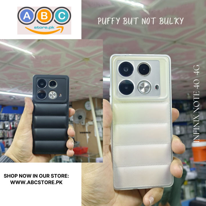 Infinix%20Note%2040%20(4G)%20Case,%20Puffer%20Pattern%20Soft%20TPU%20Silicone%20Phone%20Back%20Cover%20for%20Note40,%20InfinixNote40%20-%20Image%202