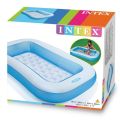 Intex Rectangular Baby Pool with Soft Inflatable Floor – 57403. 