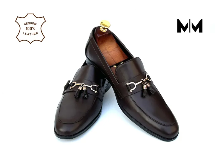 Pure%20Leather%20Shoes%20For%20Men%20-%20Color%20%20Dark%20Brown%20-%20Image%205