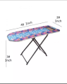 Large Wooden Top Foldable Metal Iron Stand & Iron Table. 