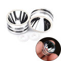 2pcs/lot SMO Reflector With XPL Gasket For Convoy S2+/S3 Flashlight Silver Color Convoy Flashlight Smooth Reflector 20*12mm. 