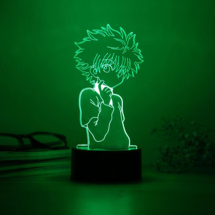 Anime Light My Hero Academia 3D LED Night Light Birthday Game Room Table Lamp Colorful Decoration-Birthday Gifts,Christmas Gifts
