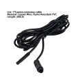 Dash Camera Cable Durable 4-pin Car Dash Rear Camera Extension Cable. 