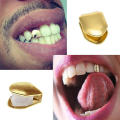 Grills Single Gold Silver Bling Hip Hop Teeth Cap Mouth. 