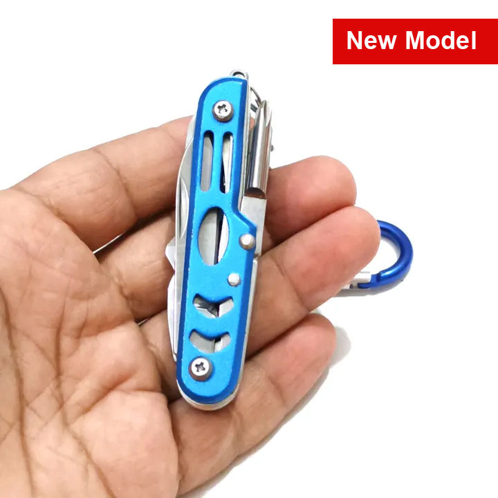 14 in 1 Multifunal  keychain for lifetime | Survive Small Gadget Key Ring for Auto Outdoors, Camping, home Multi Function Folding