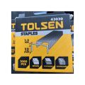 Tolsen 1000pcs Staple Gun Pins  Tacker Staples Wire Refill (0.7 x 8 x 10mm | 1.2 x 8 , 10 , 12mm). 