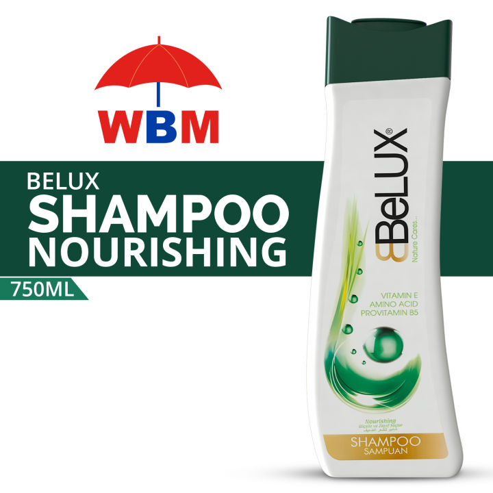 𝐖𝐁𝐌 𝐁𝐞𝐥𝐮𝐱 Nourishing Shampoo Belux 750 ml | Shampoo for Strong & Thick Hair